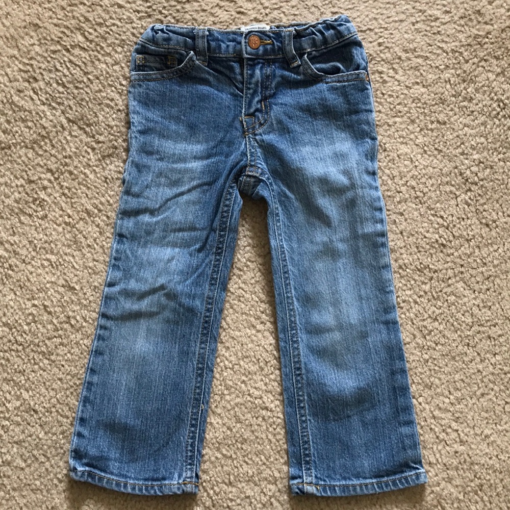 Kid’s bootcut stretch jeans